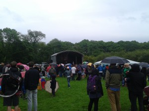Random festival i Edinburghs största park